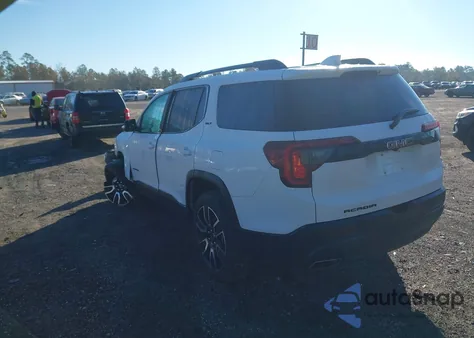 2021 GMC Acadia Fwd Slt from USA, damaged, VIN 1GKKNMLS8MZ120245